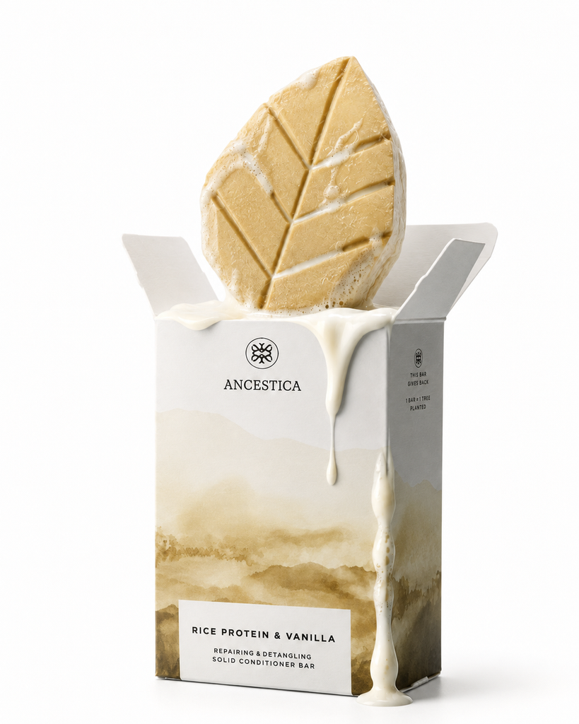 RootBar Conditioner · וניל וחלבון אורז