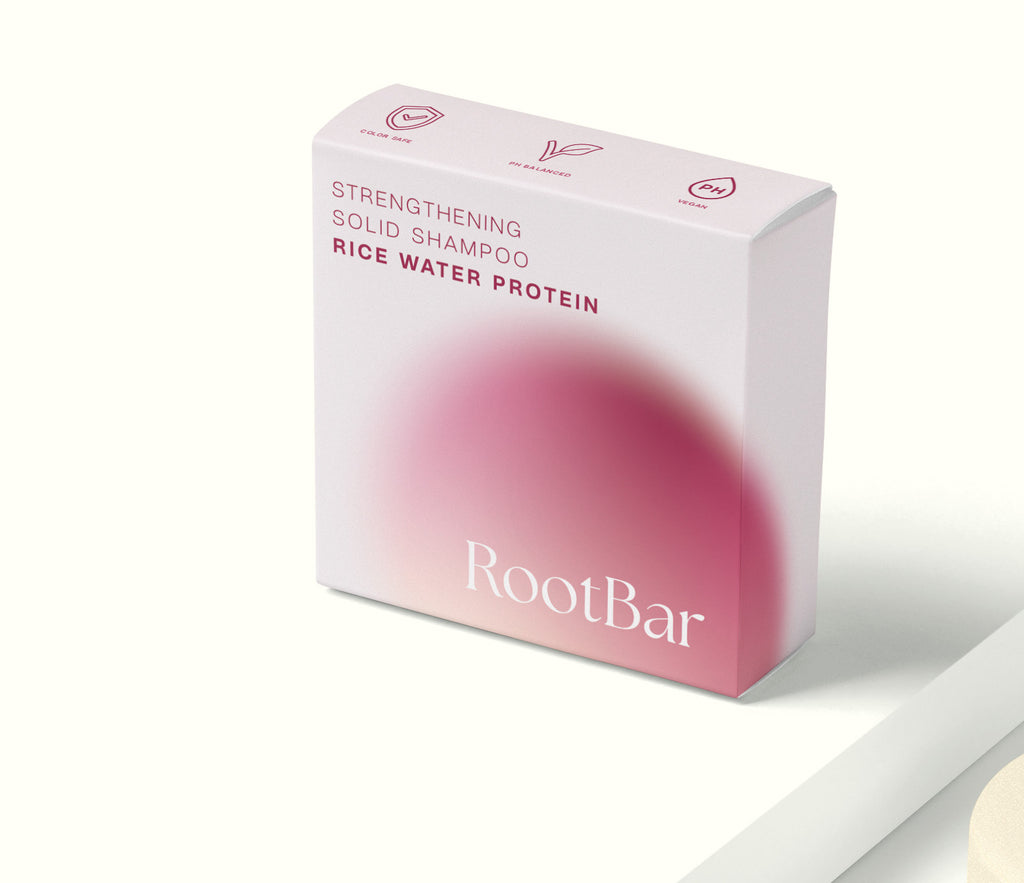 RootBar – שמפו וקונדישינר מוצק מחלבון אורז לחיזוק, הזנה וברק טבעי לשיער