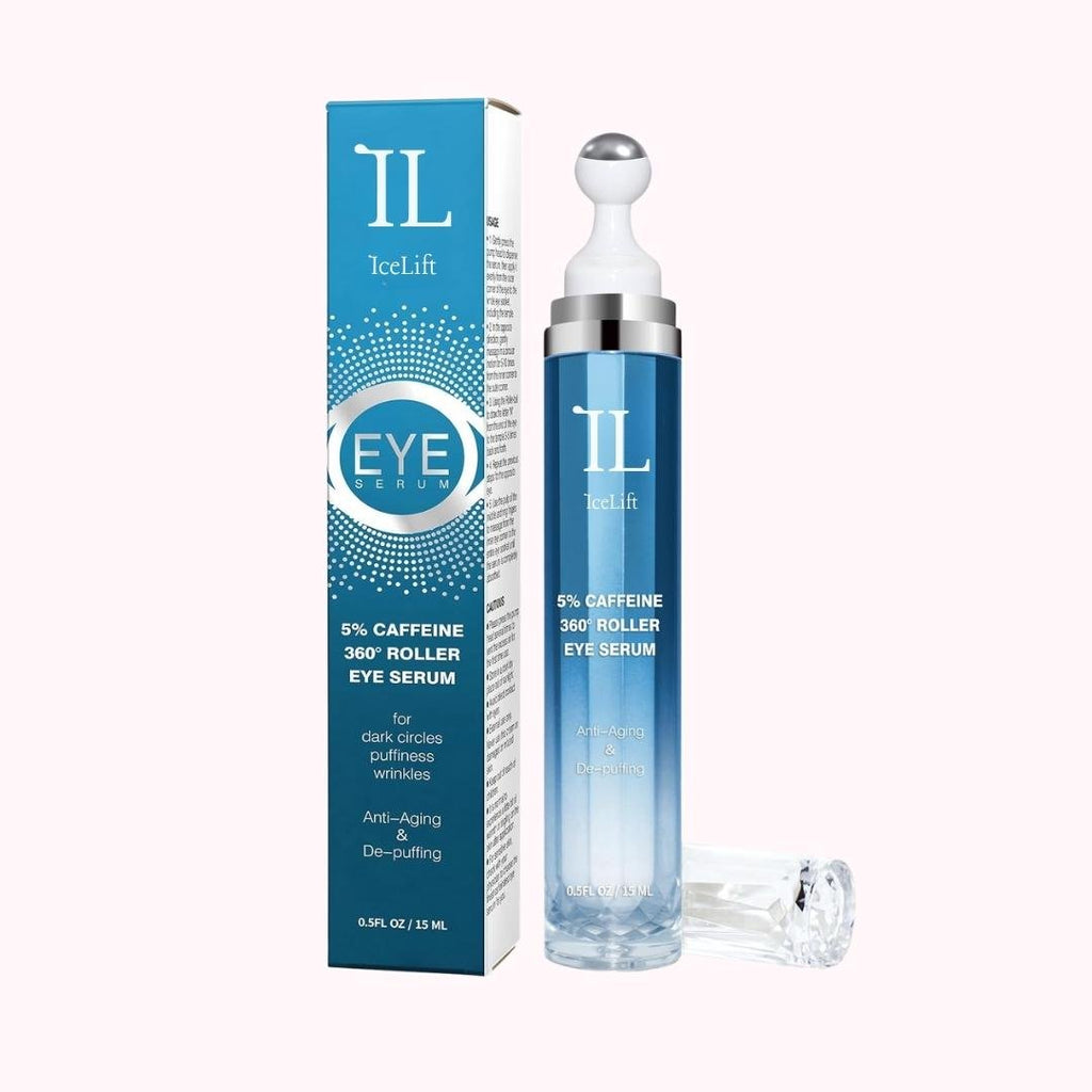 IceLift - רולר קירור עם סרום קפאין וחומצה היאלורונית למראה עיניים רענן ומוצק - IntSuper Israel
